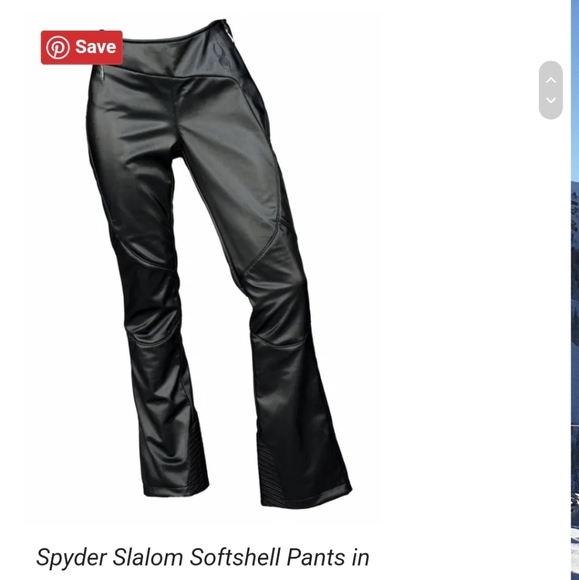 SOLD Brand new Spyder ski pants - Picture 4 of 4